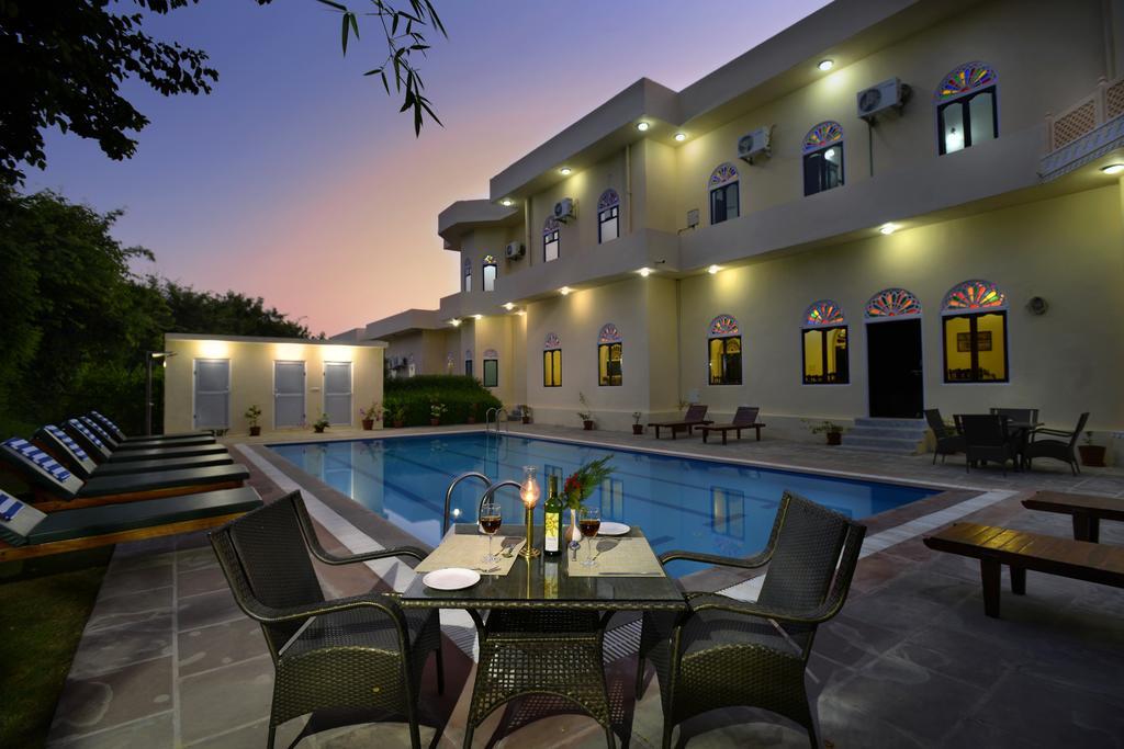 סוואי מדופור Ranthambhore Heritage Haveli מראה חיצוני תמונה
